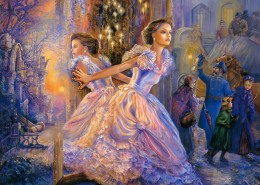 Josephine Wall天国的精灵插画桌面壁纸