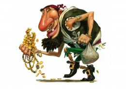 Locke幽默画桌面壁纸