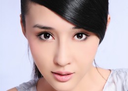 美女陈美行桌面壁纸