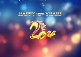2014马年大吉新春桌面壁纸