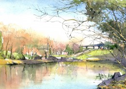 日本著名画师小森裕三绘画桌面壁纸