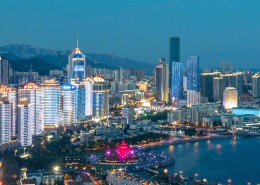 山东青岛城市风景桌面壁纸
