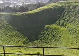 新西兰奥克兰伊甸山风景桌面壁纸