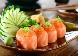 美味的寿司桌面壁纸
