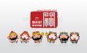 招财童子之门神系列桌面壁纸