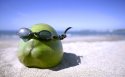 夏日海边创意风景桌面壁纸