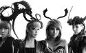 韩国美女组合2NE1黑白魔幻桌面壁纸