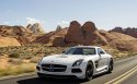 2014款奔驰 SLS AMG Black Series跑车桌面壁纸