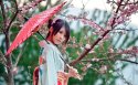 和服少女桌面壁纸
