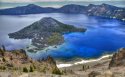 美国火山湖国家公园风景桌面壁纸