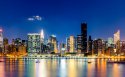 美国纽约曼哈顿夜景桌面壁纸