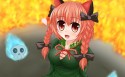 《东方地灵殿》动漫人物火焰猫磷桌面壁纸