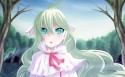 《妖精的尾巴》小萝莉梅比斯桌面壁纸
