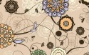 手绘插画设计桌面壁纸