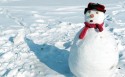 冬季雪人桌面壁纸