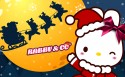 RABBYCC圣诞节卡通桌面壁纸 