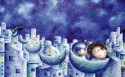 可爱卡通插画桌面壁纸