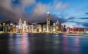 唯美香港夜景桌面壁纸