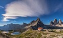 意大利白云石山风景桌面壁纸