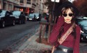 Angelababy巴黎街头唯美桌面壁纸