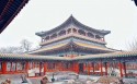 故宫雪景桌面壁纸