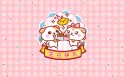 秋田君生日快乐卡通桌面壁纸