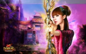 赤壁online（柳岩代言）桌面壁纸