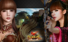 赤壁online（柳岩代言）桌面壁纸