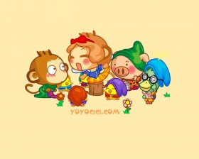 悠嘻猴桌面壁纸