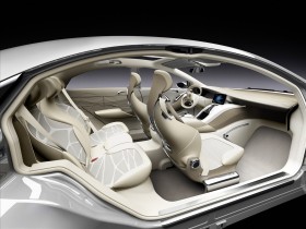 Mercedes Benz梅塞德斯奔驰概念车F800 Style Concept桌面壁纸