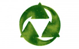 Greenpeace绿色和平环保标志循环利用桌面壁纸