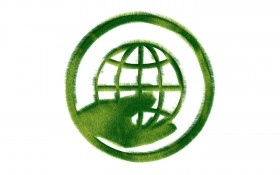 Greenpeace绿色和平环保标志循环利用桌面壁纸