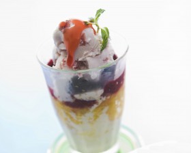 刨冰雪糕桌面壁纸