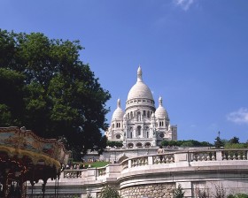 法国巴黎城市风光桌面壁纸