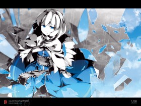 《Alice Margatroid》爱丽丝·玛格特罗依德桌面壁纸