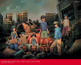 Carmine Digital Art贞本义行漫画桌面壁纸