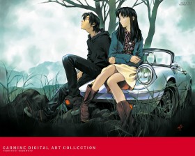 Carmine Digital Art贞本义行漫画桌面壁纸