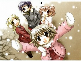 Hidamari Sketch向阳素描桌面壁纸
