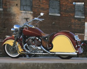 Yamaha经典摩托车桌面壁纸