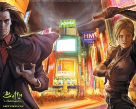 吸血鬼猎人巴菲咎井淳漫画桌面壁纸