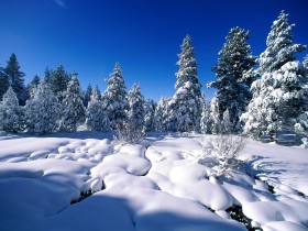 雪山雪景桌面壁纸