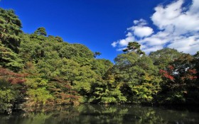 日本六甲山秋景桌面壁纸