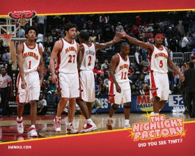 NBA亚特兰大老鹰队桌面壁纸