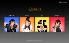 2NE1韩国乐队组合桌面壁纸