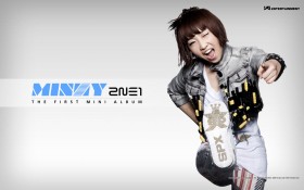 2NE1韩国乐队组合桌面壁纸
