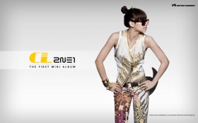 2NE1韩国乐队组合桌面壁纸