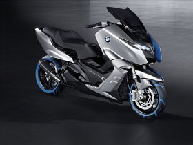 BMW宝马2010概念摩托车桌面壁纸