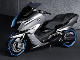 BMW宝马2010概念摩托车桌面壁纸