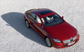 Mercedes Benz奔驰CLS550桌面壁纸
