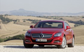 Mercedes Benz奔驰CLS550桌面壁纸
